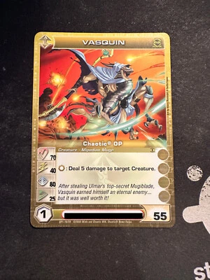 Vasquin - Rare - Chaotic Card - OP Organized Play - Image 1 of 2