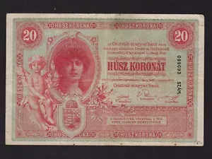 Österreich:P-5, 20 Kronen, 1900 * Österreichisch-Ungarische Bank * Sehr guter Zustand * - Bild 1 von 2