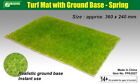J's Work Turf Mat w/Ground Base - Spring (360 x 240mm)