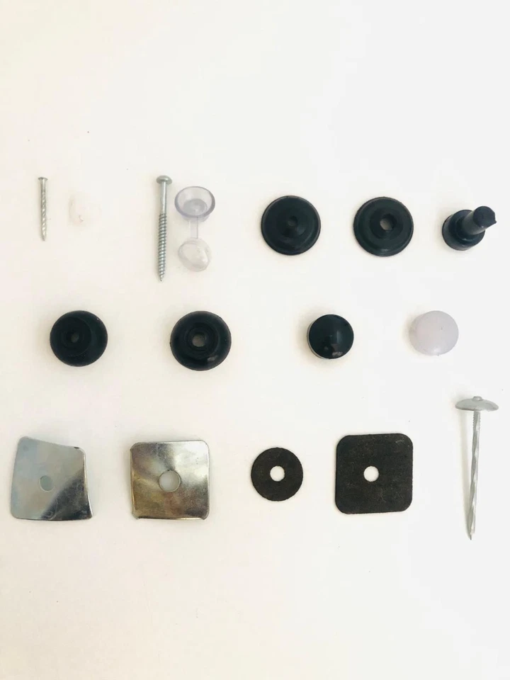 Dachwellpappenbefestigung, Dowty Spat Waschmaschine & Tophats, Sela Waschmaschine & Kappe, Nägel