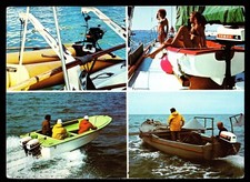 QSL RADIO CARD " KRMNI MotorJI, Outboard Motors,4 Photos,YU3TCQ",  Koper (Q3044)