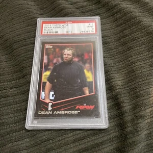 Rare Topps Black WWE #11 Dean Ambrose PSA 9 Rookie Card Pop Only 1 Higher! - Picture 1 of 3