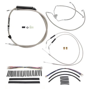 Cable Can-bus de acelerador de freno de embrague de barra de 14" para Harley Touring 00-06 N/crucero - Imagen 1 de 7