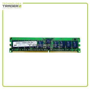 LOT OF 2 MT18VDDF12872XY-335 Micron 1GB PC2700 DDR-333MHz ECC Single Rank Memory - Picture 1 of 1