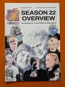 Doctor Who In-Vision Temporada 22 Resumen Revista Making of Classic Dr Who - Imagen 1 de 4