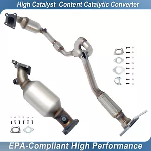 Catalytic Converter Set Fits 2010 2011 Cadillac SRX 3.0L Bank 1 and 2 Direct Fit - Foto 1 di 7