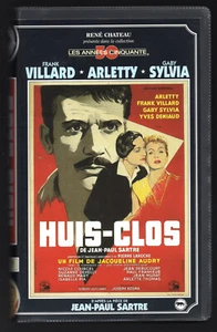 VHS RENÉ CHATEAU ★ Huis-Clos - Villard, Arletty, Sylvia Film de Audry ★ RARE - Photo 1/3