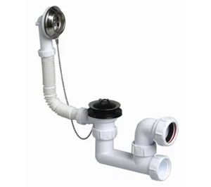 MULTIKWIK BATH - LOW LEVEL - PLUG TIDY P5040F 40MM WASTE TRAP - Picture 1 of 2