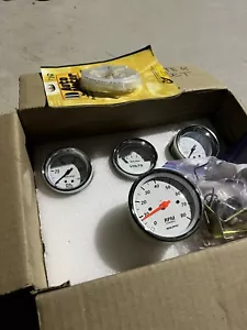 AUTO METER Gauge Set Kit Hotrod Custom Drag race Muscle car Chevy Ford Dodge V8 - Picture 1 of 9