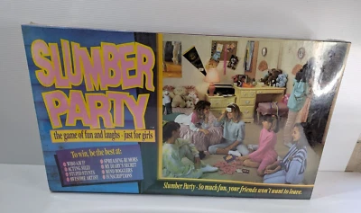 Vintage 1990 Cadaco Slumber Party Board Game Factory Sealed - image 1 of 4