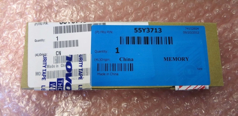 Lenovo 55Y3713 2GB DDR3-1066 PC3-8500S 204pin SODIMM Laptop Notebook RAM Memory - Image 1 of 3
