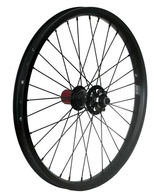 20 Zoll Disk Hinterrad Nabe Novatec D792SB schwarz Felge Ryde Andra 40  - Bild 1 von 2