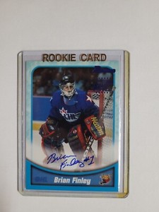 1999 BOWMAN CHL AUTOGRAPH AUTO #BA1 BRIAN FINLEY Free Shipping 