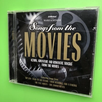 SONGS FROM THE MOVIES Pop Soundtracks CD Pretty Woman Top Gun James Bond 007 M&S - Image 1 of 4