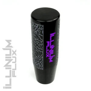 ILLINIUM FLUX PURPLE PAINTED BLACK ELEPHANT DRIFT MANUAL SHIFT KNOB 10X1.25 K61 - Picture 1 of 1