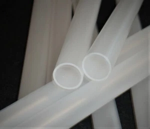 99.95% PURE TRANSLUCENT POLYCRYSTALLINE ALUMINA CERAMIC TUBE 0.500" O.D. No.: 79 - Picture 1 of 12