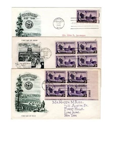 957 Wisconsin 100 Years FDC, ArtCraft & Art Craft cachets, See Photos - Picture 1 of 4