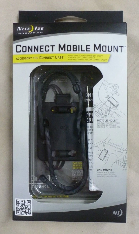 Barra de bicicleta Nite Ize Connect montaje móvil negro iPhone 4 y 4S CNTMM-08 NUEVO Foto 1 de 3