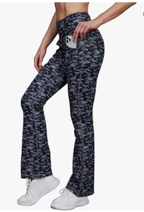 Zentrex Camo Yoga Workout Pants Hi Waisted Size Small NWT - Picture 1 of 4