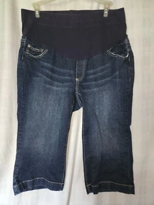 American Star Maternity Capri Jeans Size 1X - Image 1 of 4
