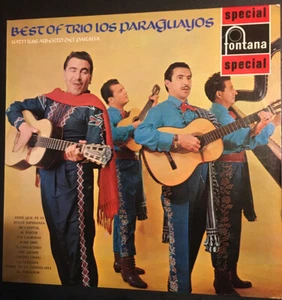 BEST OF TRIO LOS PARAGUAYOS LUIS ALBERTO DEL PARANA LP FONTANA SFL13101 EX/VG - Picture 1 of 6