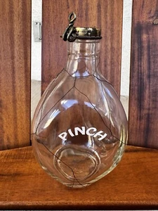 Vintage Haig & Haig Empty Pinch Dimple Whisky Bottle With Wire & Cap - Picture 1 of 8