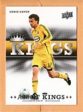 2008 Upper Deck MLS Assist Kings #AK4 Eddie Gaven - Flat S/H