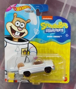 Pantalones cuadrados Bob Esponja Hot Wheels mejillas arenosas GXR38-956S 1/64 - Imagen 1 de 2