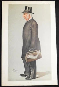 ""The Head""." J.J. Hornby Vanity Fair 1901 Leslie Ward CASI BIEN - Imagen 1 de 1