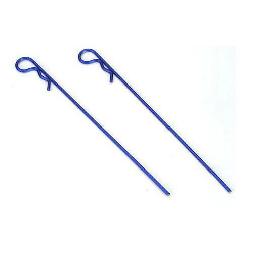 Dynamite Anodized Body Clip 80mm Blue 2pcs DYN5529 - Image 1 of 1