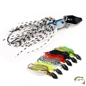 Vibro Buzzbait Jigkopf Angelköder Unkrautfrei Haken 13g UK Verkäufer - Bild 1 von 10