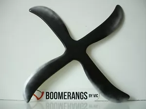 Shuriken boomerang handcrafted Boomerangs By Vic really returns - Picture 1 of 1