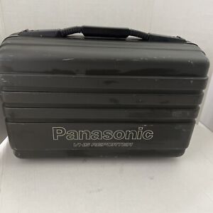 Panasonic VHS Recorder reporter AG100 pro line Hard Shell Case Not Tested-