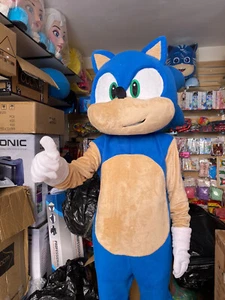 Mascot Costume Sonic the Hedgehog cosplay botarga halloween - READY TO SHIP - Picture 1 of 4