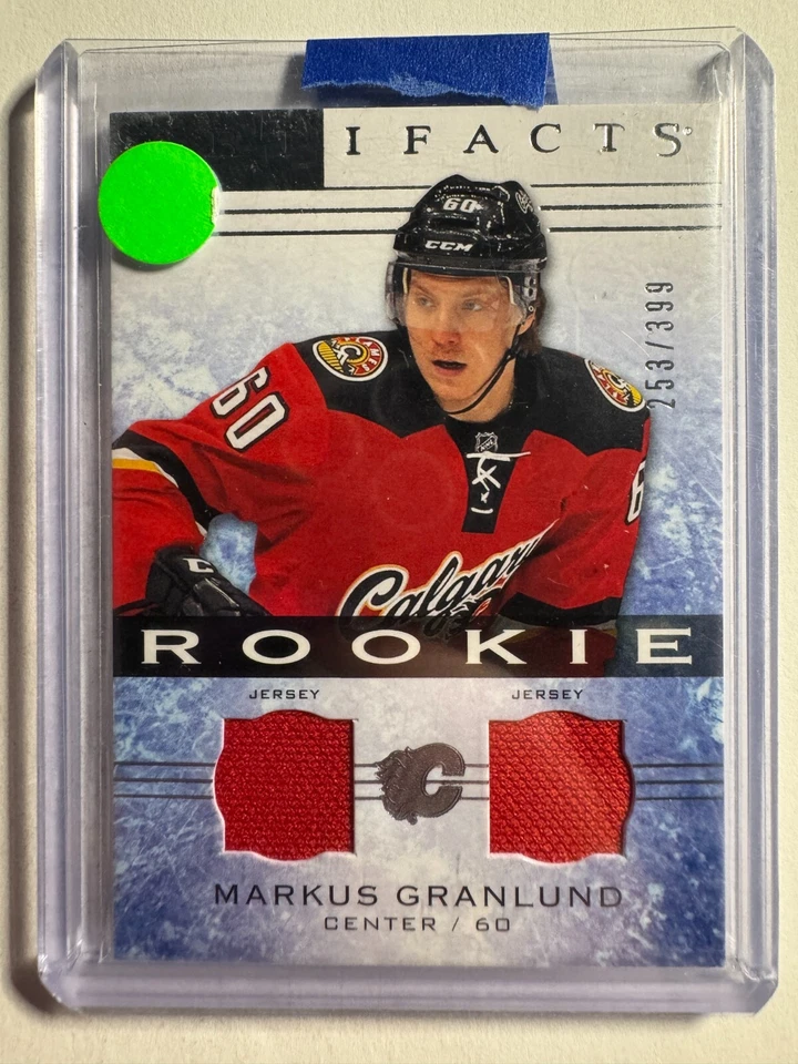 K269,985 - 2014-15 Artifacts Jerseys #143 Markus Granlund #/399 - Image 1 of 1