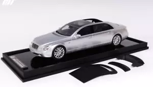 1/18 Motorhelix Mercedes Maybach 62S Landaulet Sterlingsilber Harz Auto MH019SR - Bild 1 von 1
