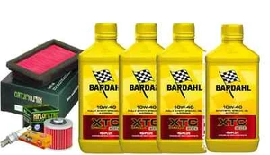 KIT TAGLIANDO  MT-03  XT 660 R X BARDAHL XTC C60 10W40FILTRO ARIA OLIO CANDELA - Imagen 1 de 9