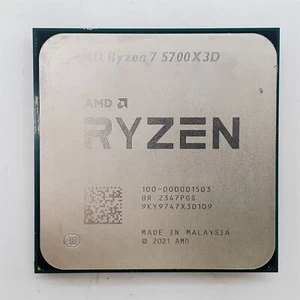 AMD Ryzen 7 5700X3D 8-Core, 16-Thread Desktop Processor -NOT WORKING- - Afbeelding 1 van 4