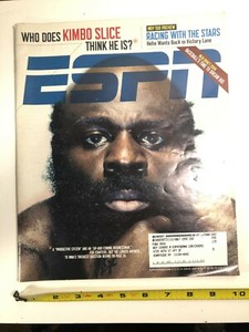 ESPN MAGAZINE JUNE 2008 KIMBO SLICE cover RARE GOOD
