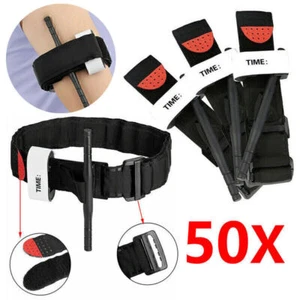 50x Tourniquet Emergency Drehende Einhand Medizinisch Erste-Hilfe-Ausrüstung Set - Bild 1 von 15