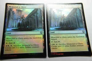 MTG Memorial to Glory x2-Foil -Dominaria-Lightly Played - Picture 1 of 1