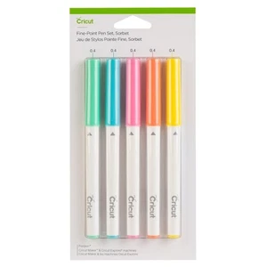 Cricut Fine Point Pen Set Sorbet .4 Tip Draw Sketch Write Cards Scrapbooking - Picture 1 of 1