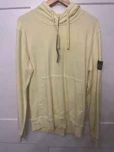 Stone Island Hoody Men's Large Deadstock Citrus Yellow - Picture 1 of 7