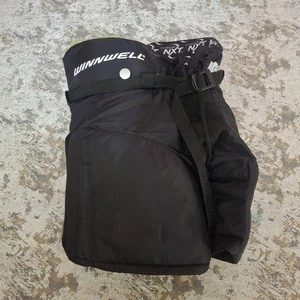 Winnwell Amp 500 Hockey Pants Youth Size Small HP1705 Black Ice Hockey Shorts - Foto 1 di 9