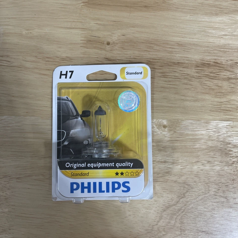 NEW Philips H7 Standard Halogen Replacement Headlight Bulb 12972B1 - Image 1 of 1