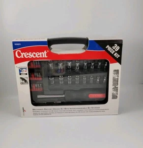 Kit de destornillador de trinquete mecánico Crescent Cooper Tools 39 piezas con almacenamiento SDMBR1 - Imagen 1 de 3