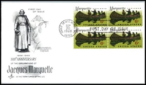 1969 Jacques Marquette Sc 1356 FDC ArtCraft cachet Sault Sainte Marie MI - Picture 1 of 1