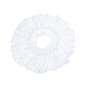 Kitchee Microfibre Mop Head Replacement for Kitchee Spin Mop - White Round - Picture 1 of 2