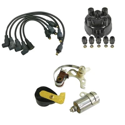 Distributor Tune Up Kit Condenser Rotor Fits Massey Ferguson TE20 TEA20 Fits luc - Image 1 of 4