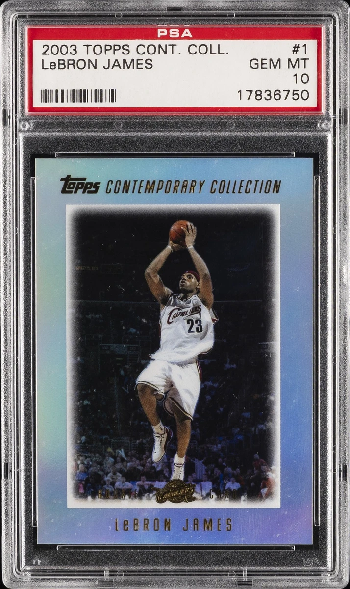 その他 topps contemporary Lebron James RC 2003-04 Topps Contemporary Collection - LeBron James #1 for sale